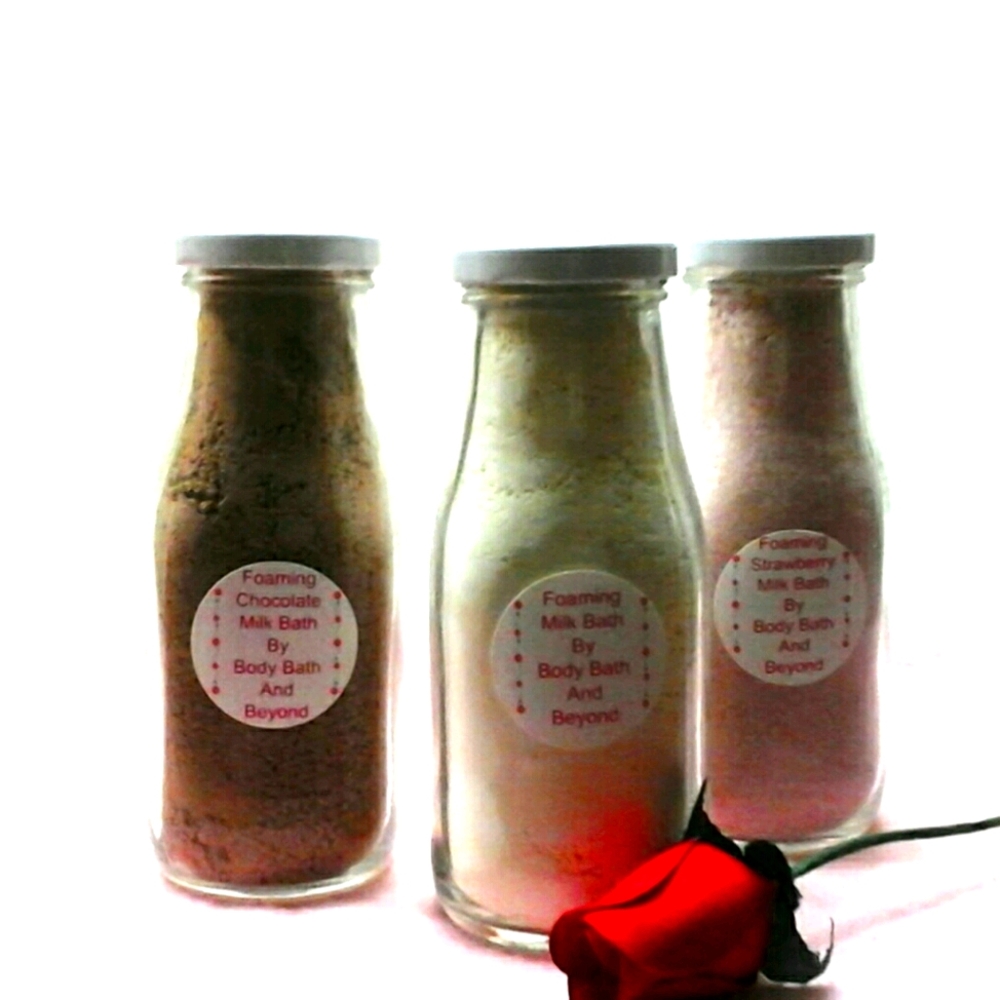 Foaming Milk Bath Set